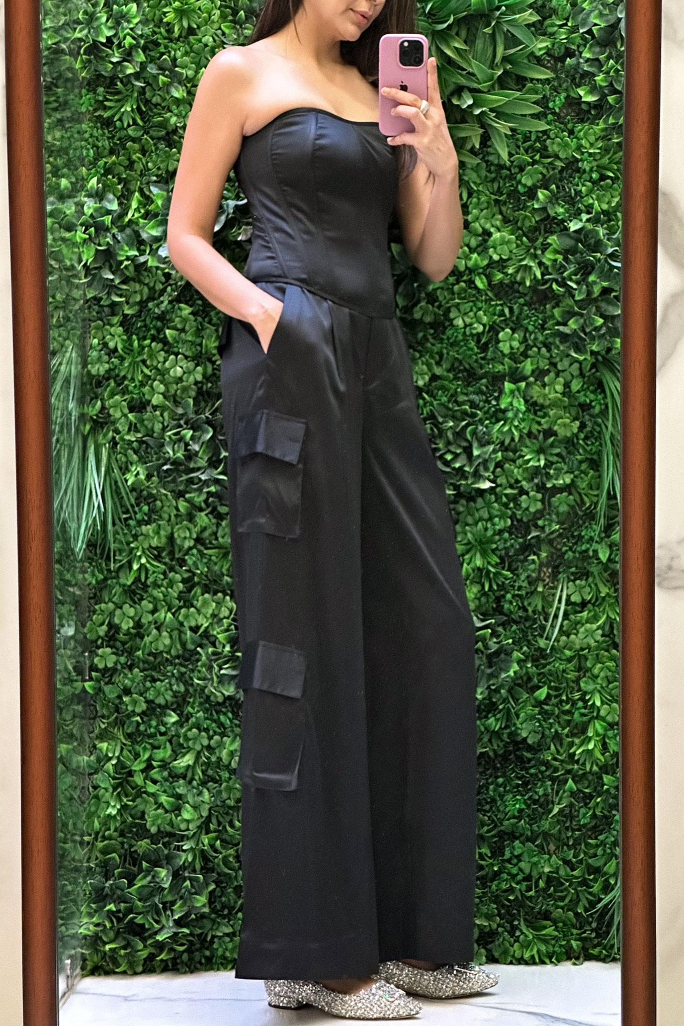 Buy NEW COLLECTION Elegant Black Satin Pants, Ladies Summer Trousers, Formal  Flared Gaucho Pants, Wide Leg Palazzo Pants, Stylish Evening Pants Online  in India - Etsy